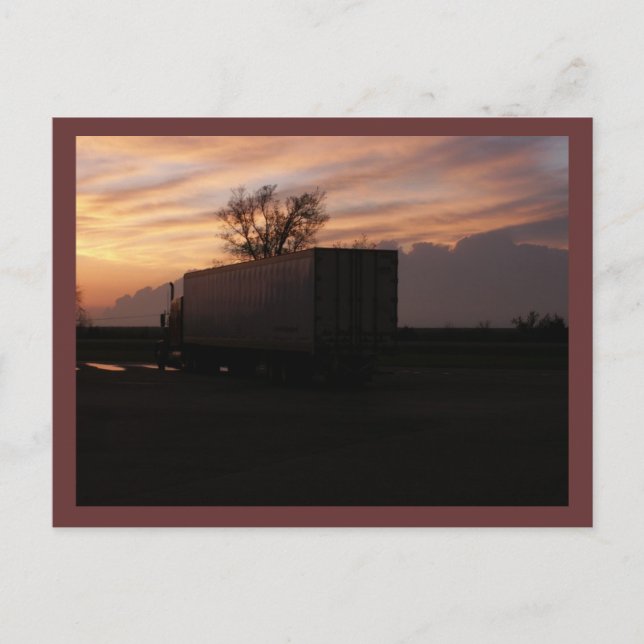 Trucking USA  Postcard (Front)