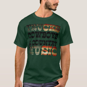 Trucks Cowboys & Country Of Music Convoy 2022 Quot T-Shirt