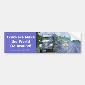 Trucks for Truckers & Truck-lovers Bumper Sticker