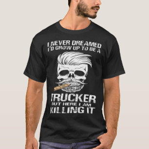 Trucks gay rights funny animals gifts T-Shirt