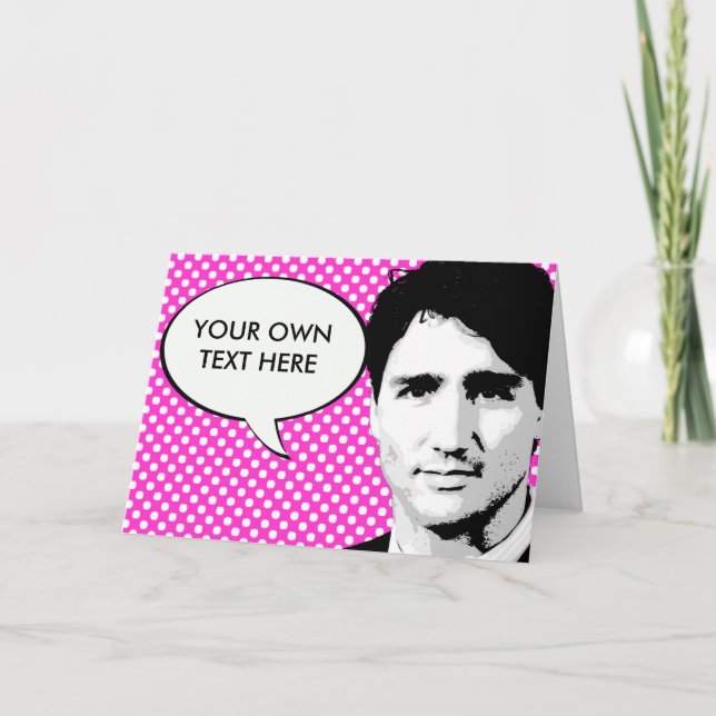Trudeau Card (Front)