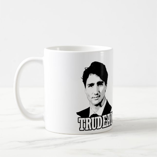 Trudeau Coffee Mug (Left)