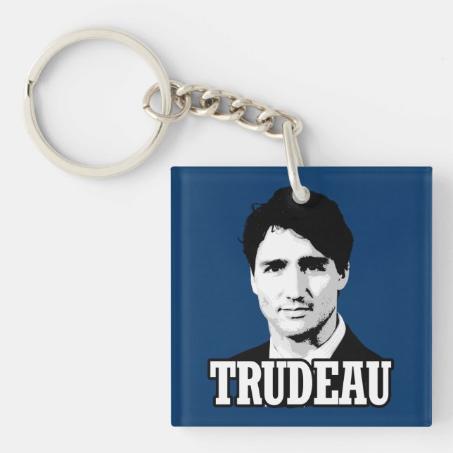 Trudeau Key Ring (Front)
