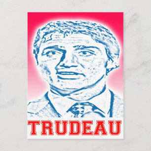 Trudeau Logo Postcard