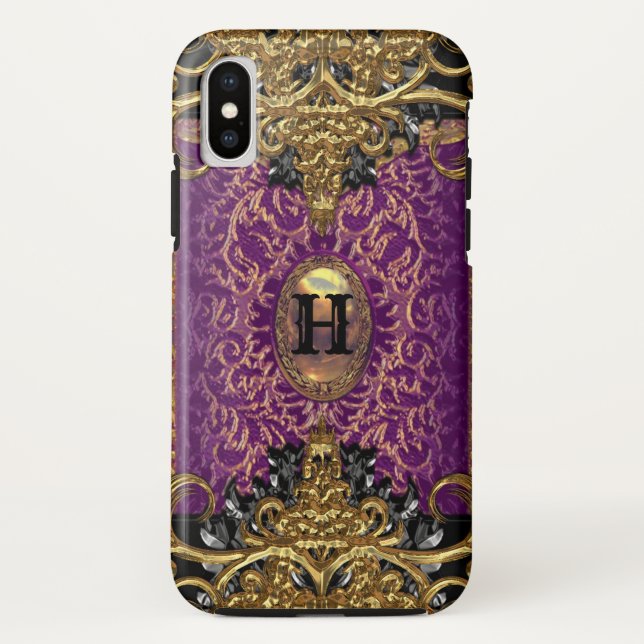 Trudie Lola II Baroque Case-Mate iPhone Case (Back)