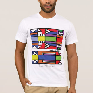 True African spirit Zulu design T-Shirt