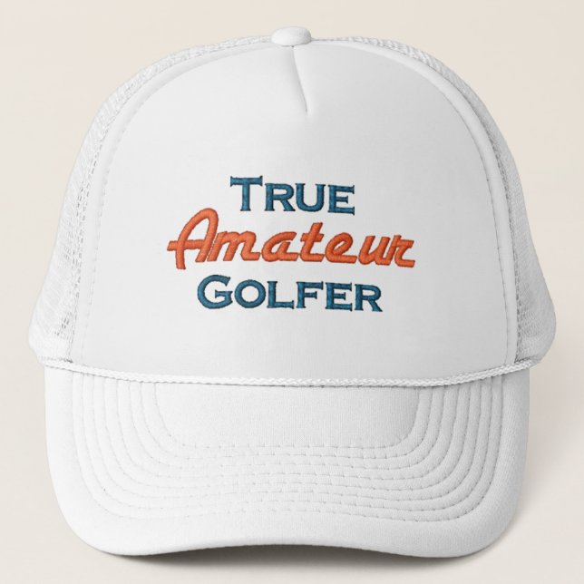 True Amateur Golfer Mesh Cap (Front)