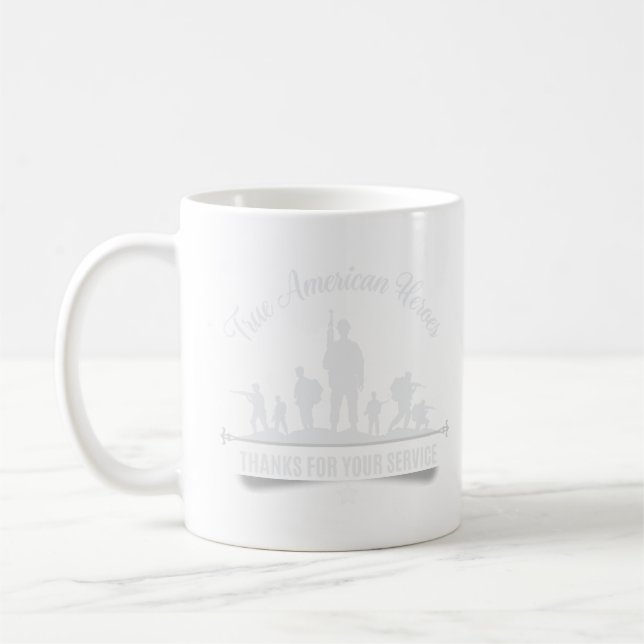 True American Heroes, Thanks for your Service Coffee Mug (Left)
