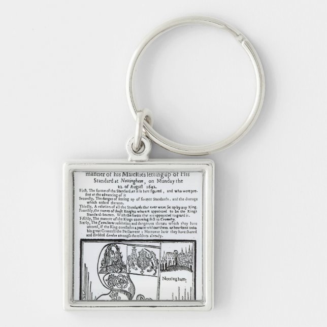 True and Exact Relation of  Manner of Majesty's Key Ring (Front)