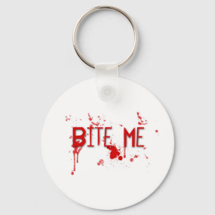 True Blood "Bite Me" Key Ring