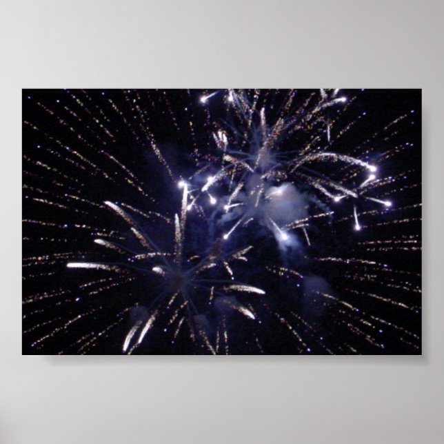 True Blue Fireworks Poster (Front)