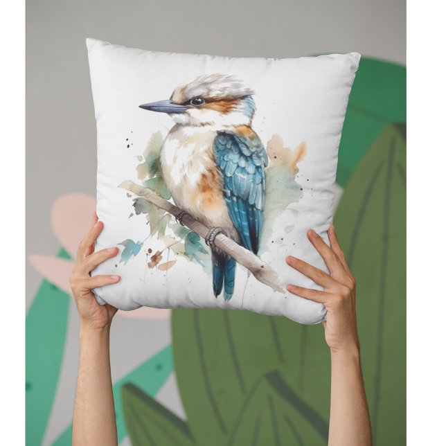 True Blue Kookaburra Cushion (Creator Uploaded)