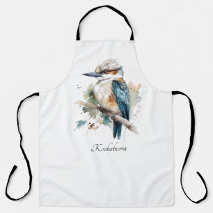 True Blue Kookaburra, custom Apron