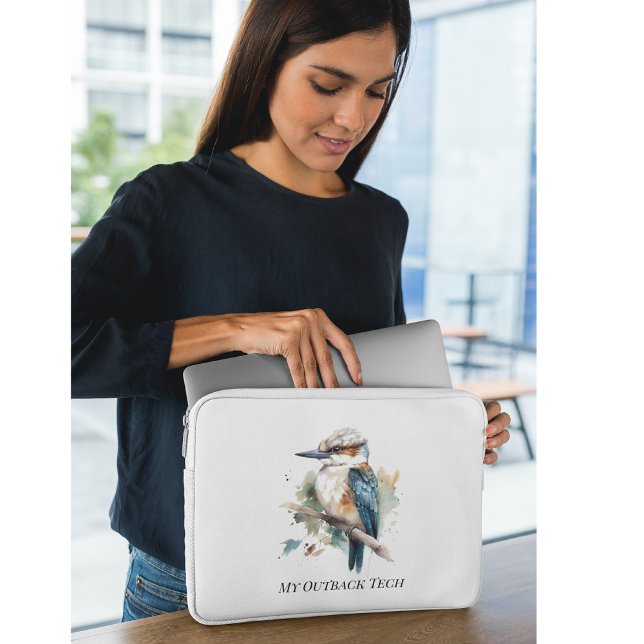 True Blue Kookaburra, custom Laptop Sleeve (Creator Uploaded)