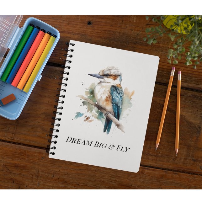 True Blue Kookaburra, custom Notebook (Creator Uploaded)