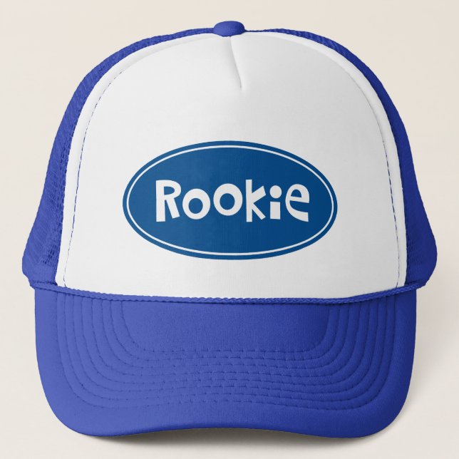 True Blue ROOKIE Trucker Hat (Front)