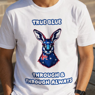 True Blue Through & Through Always Australian Tri-Blend Shirt