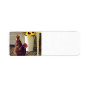 True Country Return Address Label