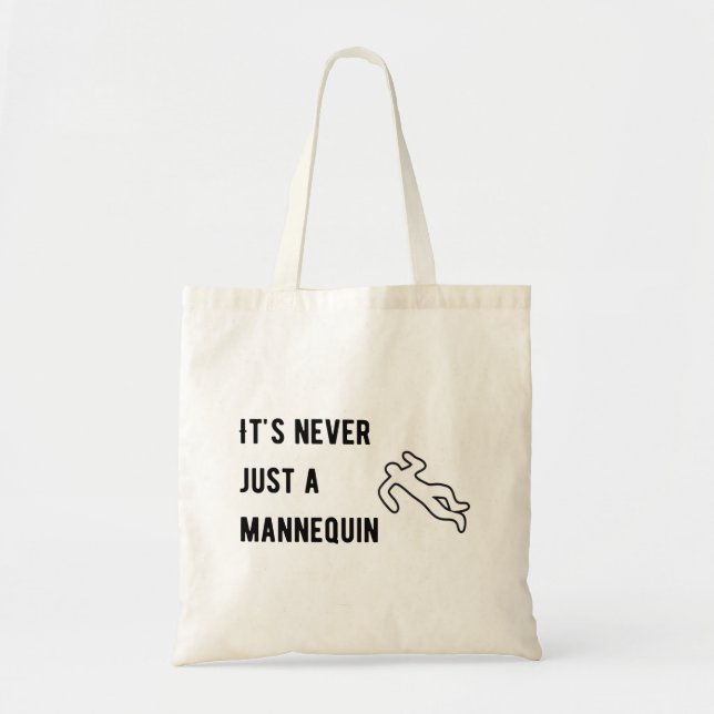 True crime addict tote bag (Front)