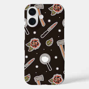 True Crime Aesthetic iPhone 16 Case