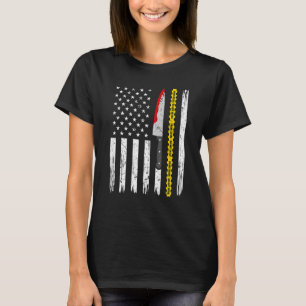 True Crime American Flag Patriotic Murderino T-Shirt