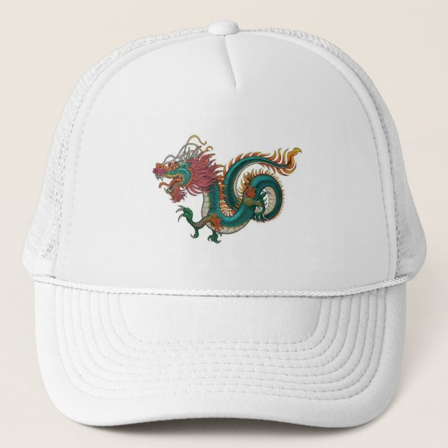True Dragon Emperor Sun Hat Summer Sunshine Hat (Front)