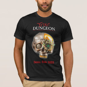 True Dungeon Skull Con - black T-Shirt
