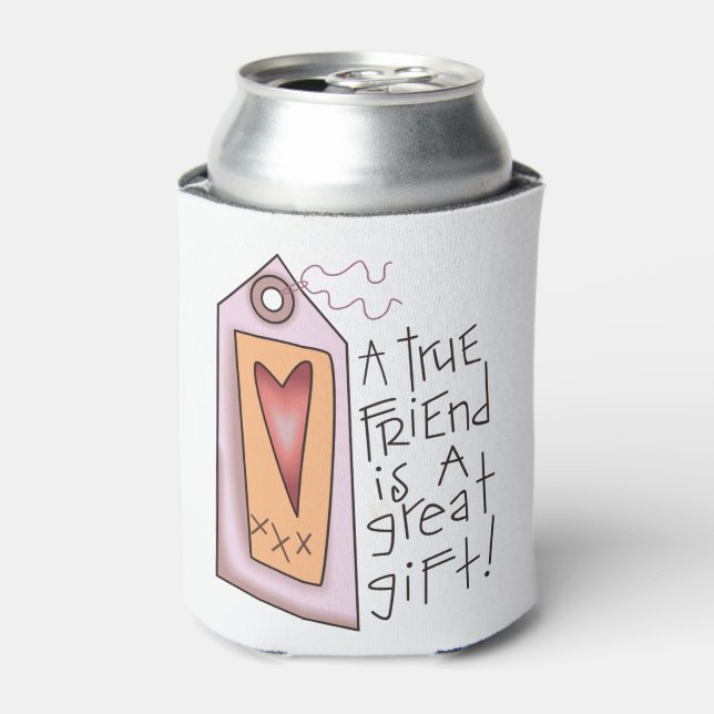 True Friend Can Cooler (Can Front)
