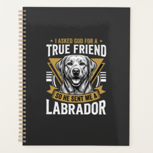True Friend Labrador Dog Planner