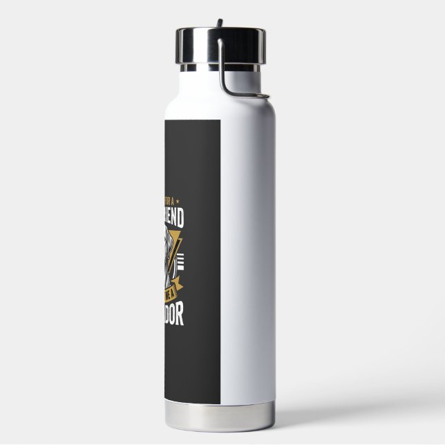True Friend Labrador Dog Water Bottle (Left)