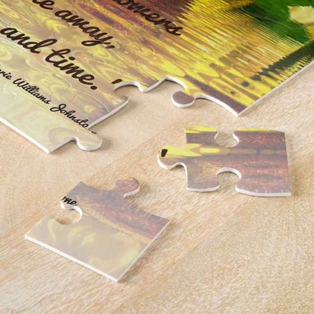 True Friends Sunflower Jigsaw Puzzle  (Side)