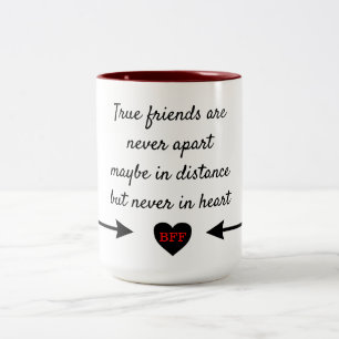 True Friends Two-Tone Coffee Mug