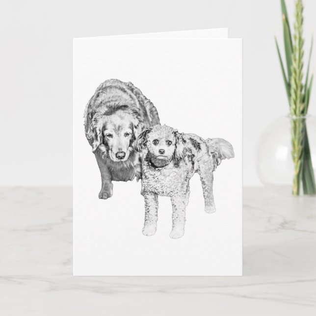 True Friends, Warm Message Card (Front)