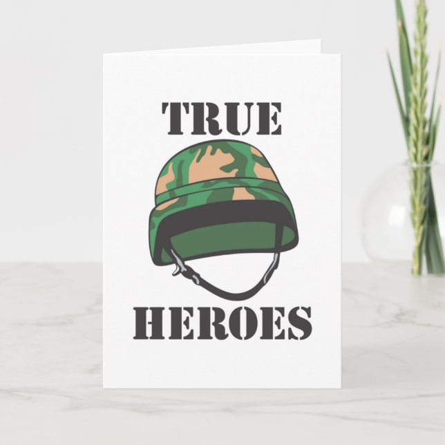 True Heroes Greeting Cards (Front)