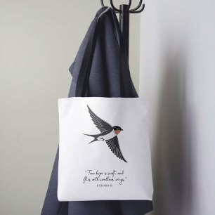 True Hope: Simple Chic Quote Tote Bag