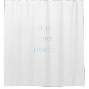True Inner Peace Shower Curtain