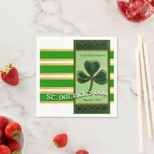 True Irish Heart St Patrick's Day PPN01 Napkins
