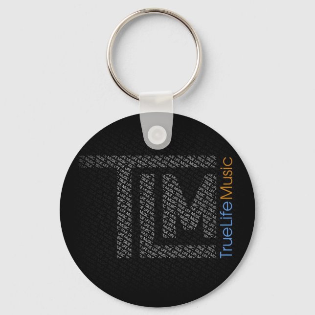 True Life Music Keychain (Front)