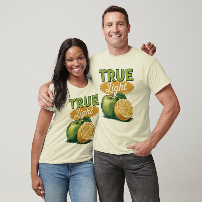 True Light Green Apple Lemon Retro Faith Tee (Unisex)