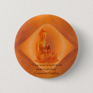 true love 6 cm round badge
