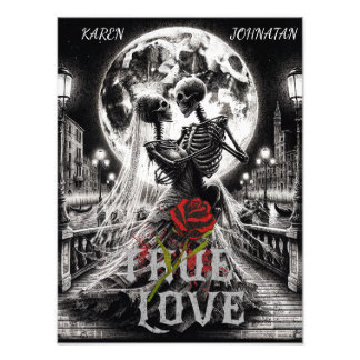 True Love Beyond , Custom Names  Photo Print