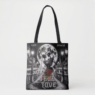 True Love Beyond , Custom Names  Tote Bag