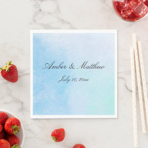 "True Love Blue" Napkin