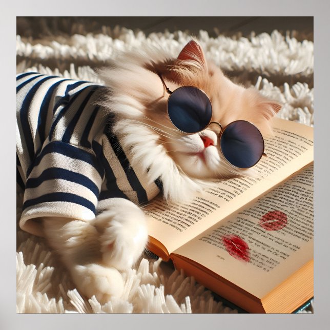 True love book. Romantic lifestyle Poster (Front)