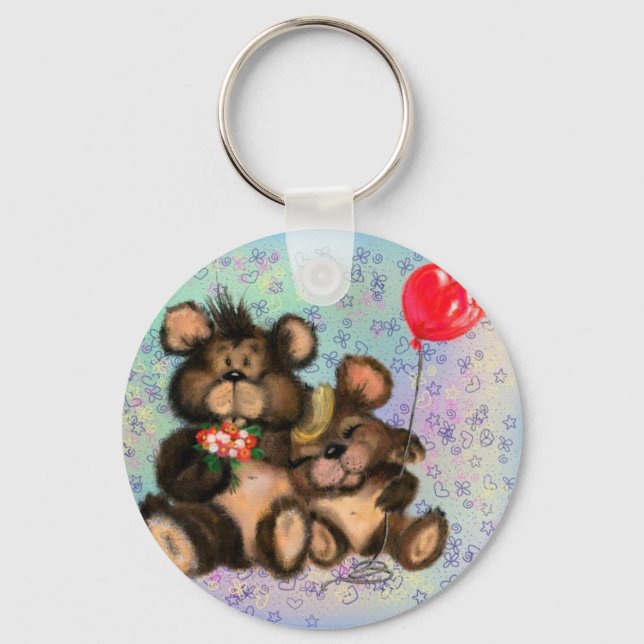 True Love - Cute Key Ring (Front)