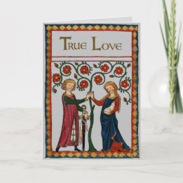 True Love Holiday Card