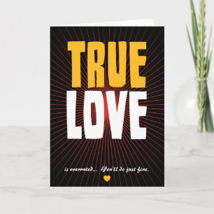 True Love Holiday Card