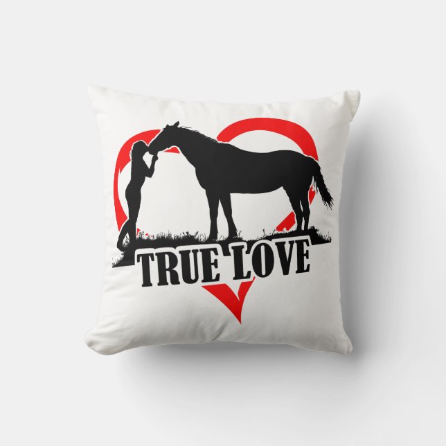 True Love (Horse) Cushion (Front)
