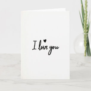 True Love I Love You Card