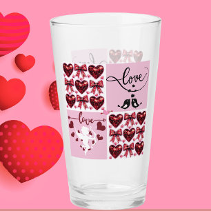True Love in Pink Glass